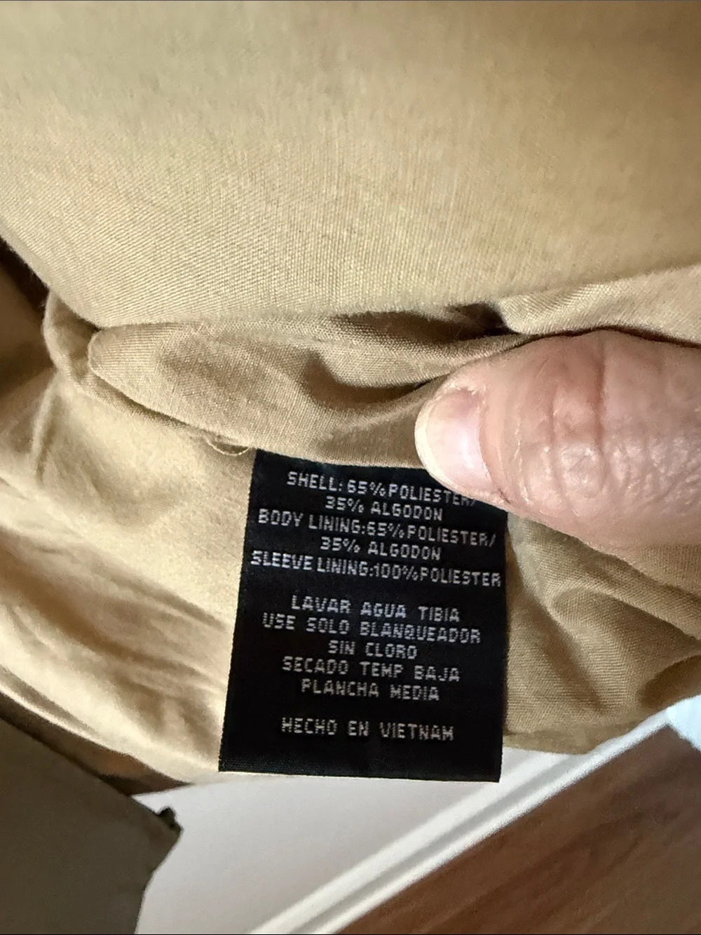 Dickies Men's-Style Tan Jacket